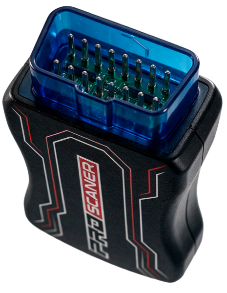Macro do conector OBDII 16 pinos do PROSCANER
